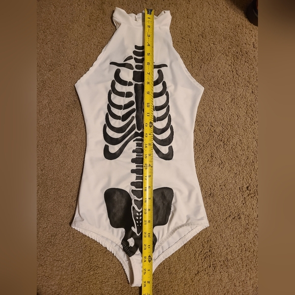 DollsKill Forplay Broken Bonez Skeleton Romper - Picture 5 of 8